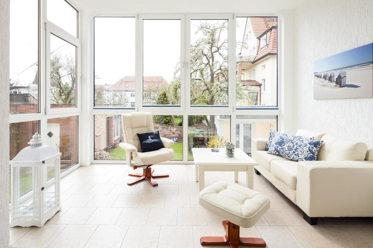 Villa Warnemuende Ferienwohnungen Rostock Buitenkant foto
